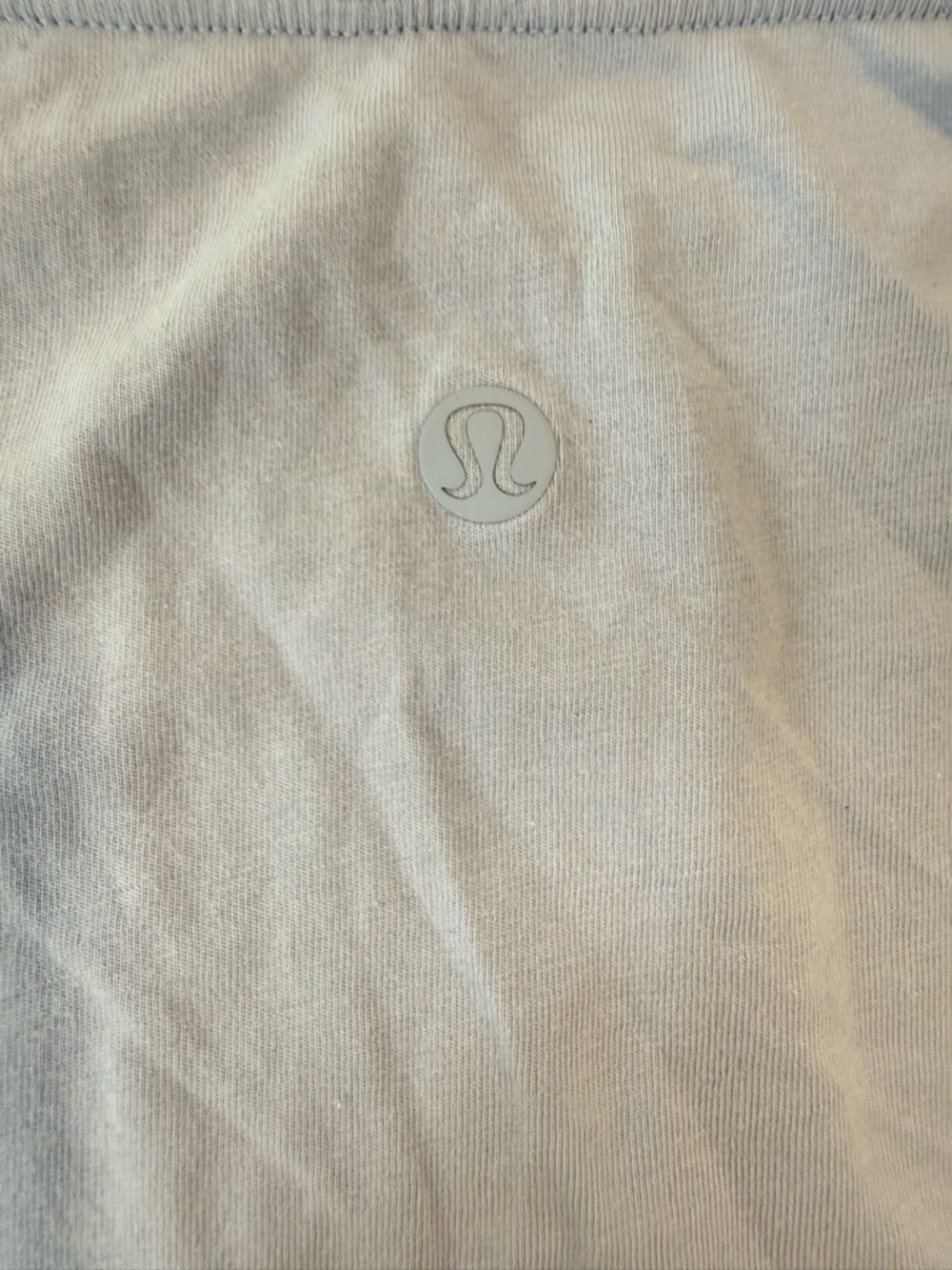 Lululemon Back In Action Long Sleeve Size 4 Light Blue - Picture 9 of 10